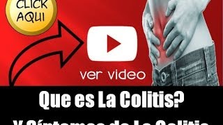 Sintomas de Colitis  Que es La Colitis [upl. by Arot]