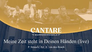 Meine Zeit steht in deinen Händen P Strauch  Mannensemble Cantare olv André van Vliet [upl. by Chemarin168]