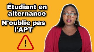 Franceétudiant en alternance noublie pas lautorisation de travail  APT [upl. by Helbonnah315]