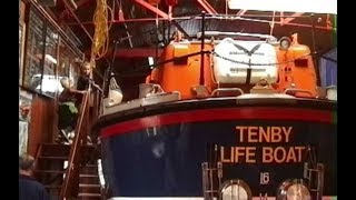 Tenby old Lifeboat Station and tour in 2000 [upl. by Ardolino793]