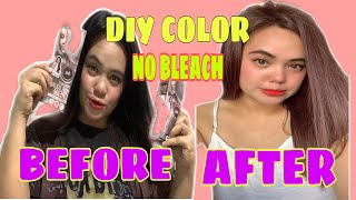 DIY HAIR COLOR  HAIRFIX GRAY NO BLEACH [upl. by Torrin]