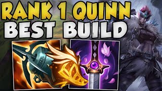 RANK 1 QUINN SHOWS YOU THE BEST WAY TO PLAY QUINN THIS SPLIT MACRO GOD [upl. by Reace479]