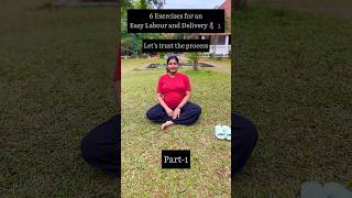 6 Exercises for easy labour amp delivery 🧘🏻‍♀️🤰🏻 Part1 [upl. by Ramedlab]