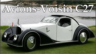 1934 AvionsVoisin C27 Aerosport Coupé [upl. by Adnola]