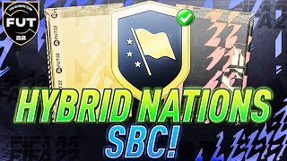 Hybrid Nations SBC FIFA 22 FIFA 22 Advanced SBCs  Hybrid Nations Packs Is it worth it  FIFA 22 [upl. by Durgy107]