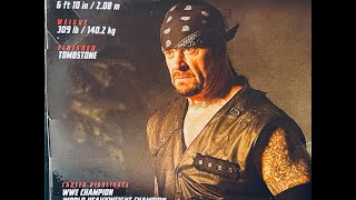 The Undertaker WrestleMania 36 🦴Boneyard Match WWE Mattel Elite wrestling figure review toy unboxing [upl. by Ramsey]