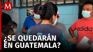 El gobierno de Guatemala brinda asistencia humanitaria a los refugiados mexicanos [upl. by Odnala]