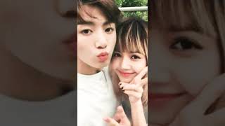 Lisa and jungkook  SIBLINGS blackpink lisa bts  jungkook liskook siblings liskookedit [upl. by Livvy]