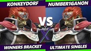 SX 517  KonkeyDorf Ganondorf Vs number1ganon Ganondorf Smash Ultimate  SSBU [upl. by Normalie]