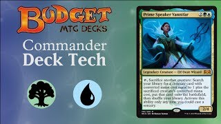 Budget Prime Speaker Vannifar  EDHCommander TOOLBOX [upl. by Dieterich]