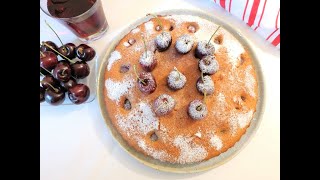 Tortë me qershi e lehtë dhe e shpejtëEasy Cherry Cake [upl. by Nevad]