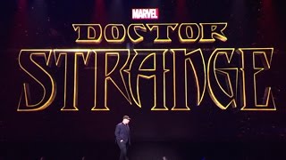 Marvels Doctor Strange D23 Panel Presentation amp Benedict Cumberbatch Video HD 2016 [upl. by Jehiel]