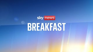 Sky News Breakfast live DUP and UK government agree deal restoring power sharing to N Ireland [upl. by Ancilin554]