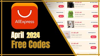 Free Codes Aliexpress April 2024  Promo Code Alma Aventurera Aliexpress 2024 [upl. by Dierdre]