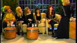 The Bangles on quotLate Nightquot with Joan Rivers [upl. by Annovahs]