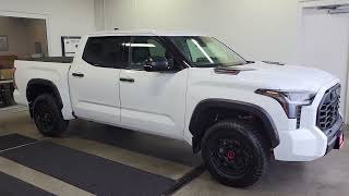 2023 Toyota Tundra TRD Pro in Ice Cap White [upl. by Lipman]