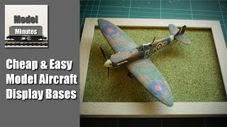 How To Make Cheap amp Easy Display Bases for Model Aircraft [upl. by Risay308]