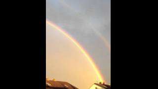 Doppelregenbogen in Leipheim [upl. by Geesey]