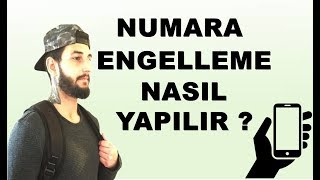 NUMARA ENGELLEME NASIL YAPILIR  TÜM TELEFONLAR İÇİN [upl. by Atik]