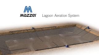 Lagoon Wastewater Aeration System [upl. by Zolly]