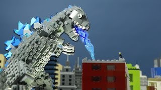 LEGO Godzilla animation by Paganomation [upl. by Eceirahs844]