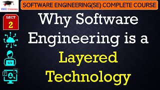 L2 Why Software Engineering is a Layered Technology  Software Engineering Lectures in Hindi [upl. by Emina]