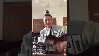 Harry Styles  Adore You Tori Kelly cover  Quarantea with Tori [upl. by Nevs]