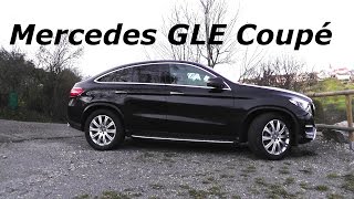 PREMIERE Mercedes GLE Coupé 2015 C292 Spy video exterieur interieur Erlkönig ungetarnt uncamouflaged [upl. by Arvind]