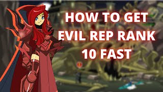 AQW Fastest Evil Reputation Guide Rank 10 [upl. by Moriah528]