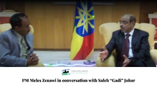 2011  Prime Minister Meles Zenawi in Conversation with Awate coms Saleh Johar [upl. by Akinirt]