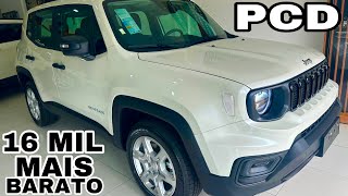 JEEP RENEGADE 2024 VERSÃO BÁSICA PARA PCD EM DETALHES  O MELHOR SUV PARA PCD SEM DÚVIDAS [upl. by Aleedis78]