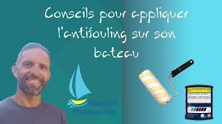 Comment faire lantifouling sur son bateau au carénage [upl. by Iain]