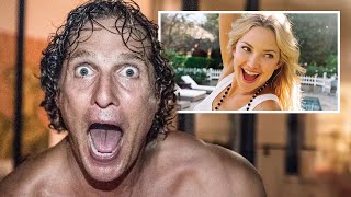 Celebrities Do Their Best Matthew McConaughey Impressions [upl. by Nanaek]