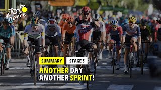 Highlights  Stage 4  TDF2022 [upl. by Ecnaret]