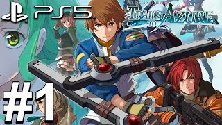 The Legend of Heroes Trails to Azure PS5 Gameplay Walkthrough Part 1 4K 60FPS [upl. by Arac]