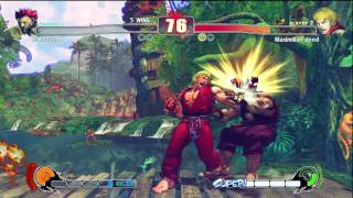 Street Fighter 4 MaximilianKen vs Ed MaAkumaPT1 [upl. by Ayortal]