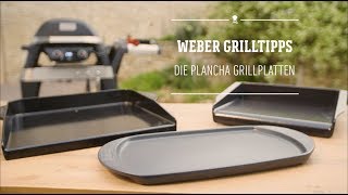 Weber Grill  Grilltipps  Plancha [upl. by Noreg20]