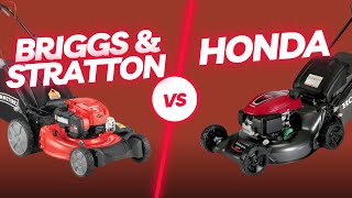 HONDA Lawn Mower VS TORO amp CRAFTSMAN Briggs amp Stratton Comparison [upl. by Grete]