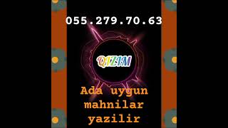 Ada uygun mahnilar yazilir 0552797063shortsl kesfet music qizim [upl. by Steinke]