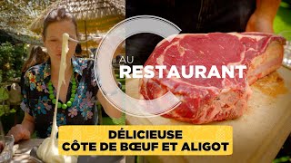 Délicieuse côte de bœuf et aligot [upl. by Seidnac]