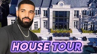 Drake  House Tour  Mansión Hidden Hills Y Toronto [upl. by Aissenav658]