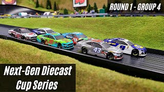 NASCAR NextGen Diecast Cup Series  Round 1  Group 4 [upl. by Auhs]