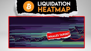 Liquidations Heatmap Follow the whales trades [upl. by Ekalb]