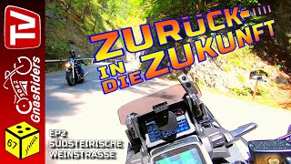 EP2 Südsteirische Weinstraße Motorradreise Pechmanns alter Ölmühle Weizklamm Africa Twin CRF1100 DCT [upl. by Trin]