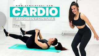 QUEMAR GRASA Abdomen y cintura con ejercicios de CARDIO [upl. by Lyn9]