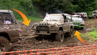 Salon du 4x4 ► ToutTerrain ⛓ 3 Nissan Patrol à la chaine 😅 Taisnières 2013  Part 12 [upl. by Kohler]