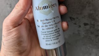 Alumier Retinol Resurfacing Serum 1 explained [upl. by Gregor]