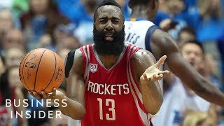 NBA Ref Explains Why The James Harden Step Back Isnt Traveling [upl. by Ydarb]