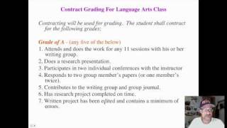 assessment contract grading [upl. by Elyagiba531]