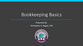 Bookkeeping Basics [upl. by Midian674]